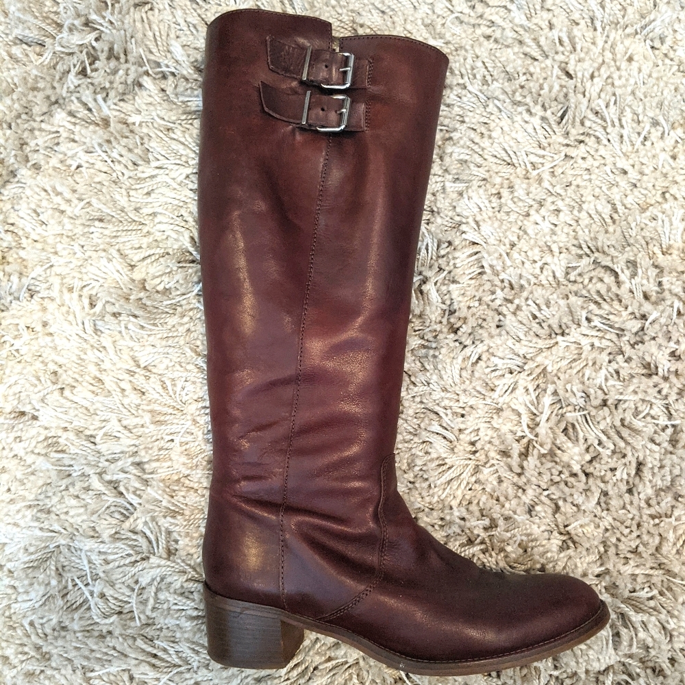 J. Crew Leather Riding Boots Size 10.5